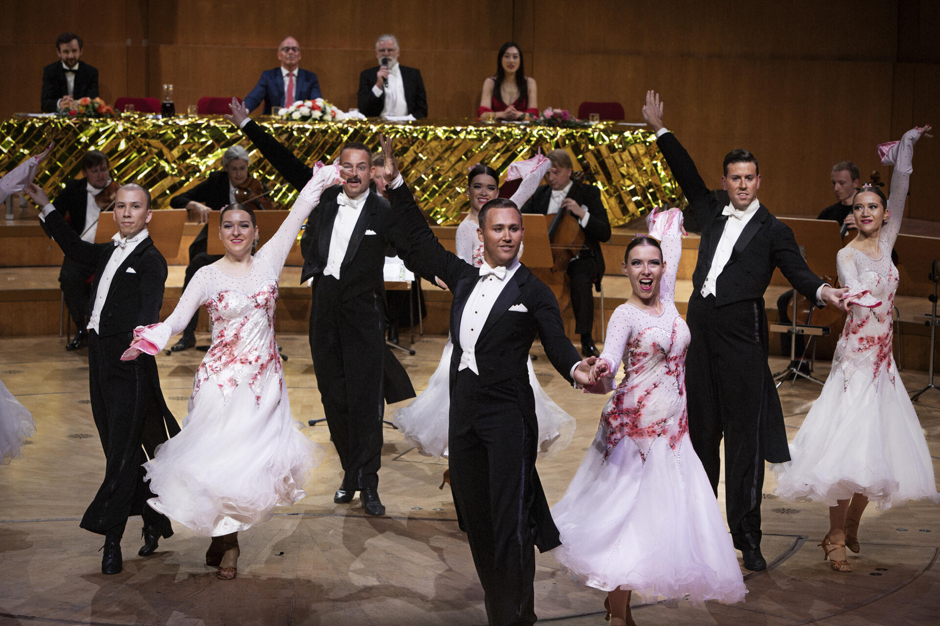 Mitglieder des Tanzsportvereins Blau-Weiß Berlin e. V.