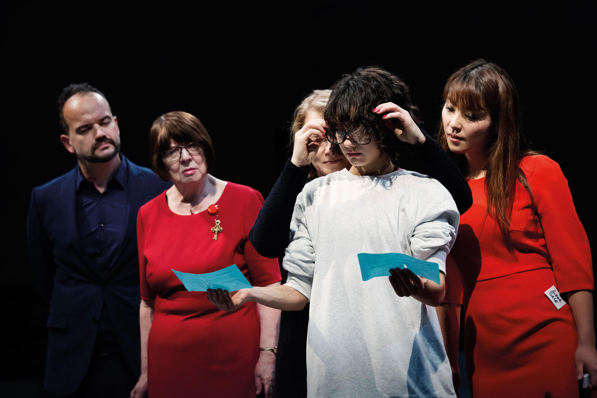 Robert Koller, Henriette Bothe, Varia Linnéa Sjöström, Sylvana Seddig, Yuka Yanagihara