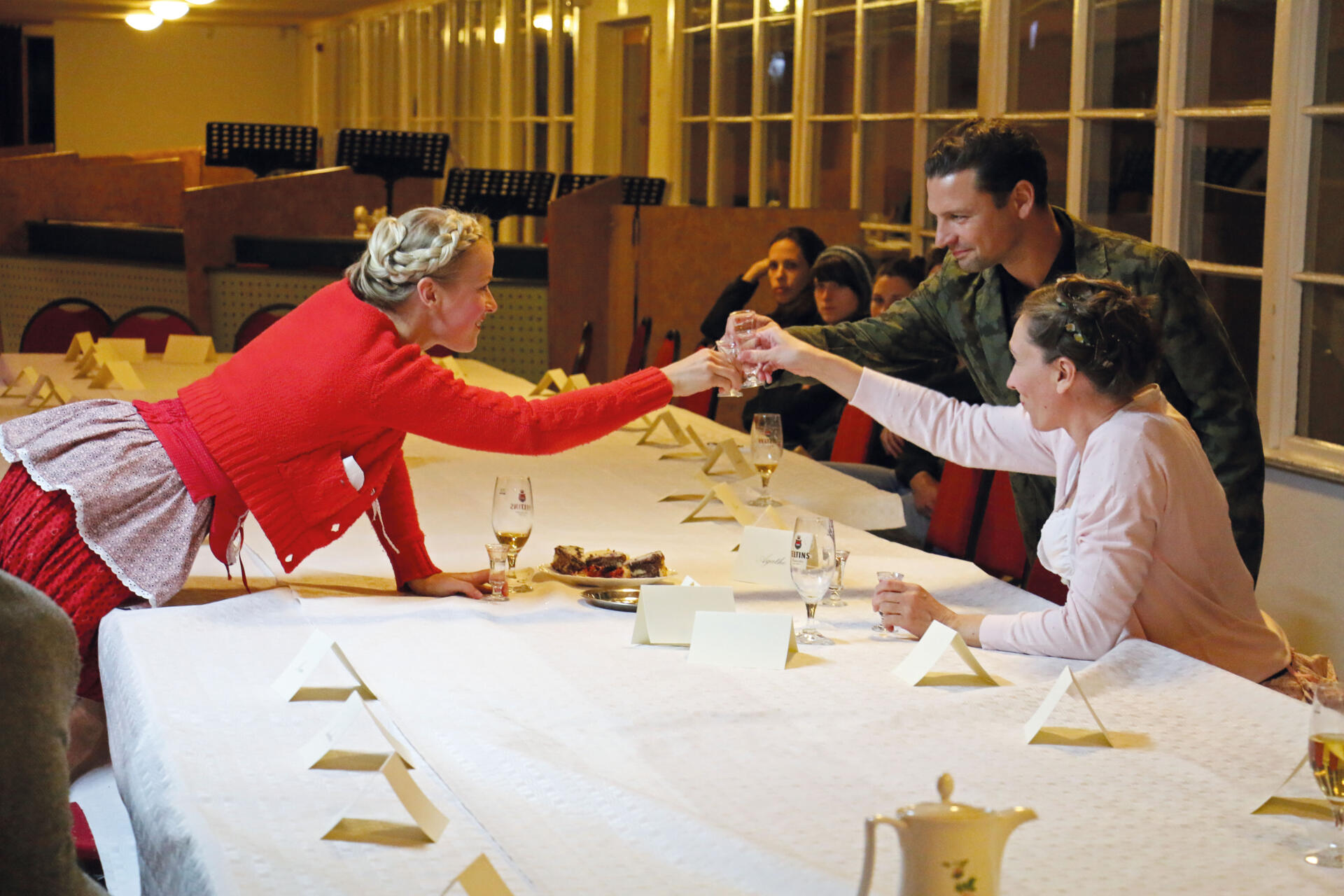 Varia Linnéa Sjöström, Raphael Clamer, Hanna Dóra Sturludóttir